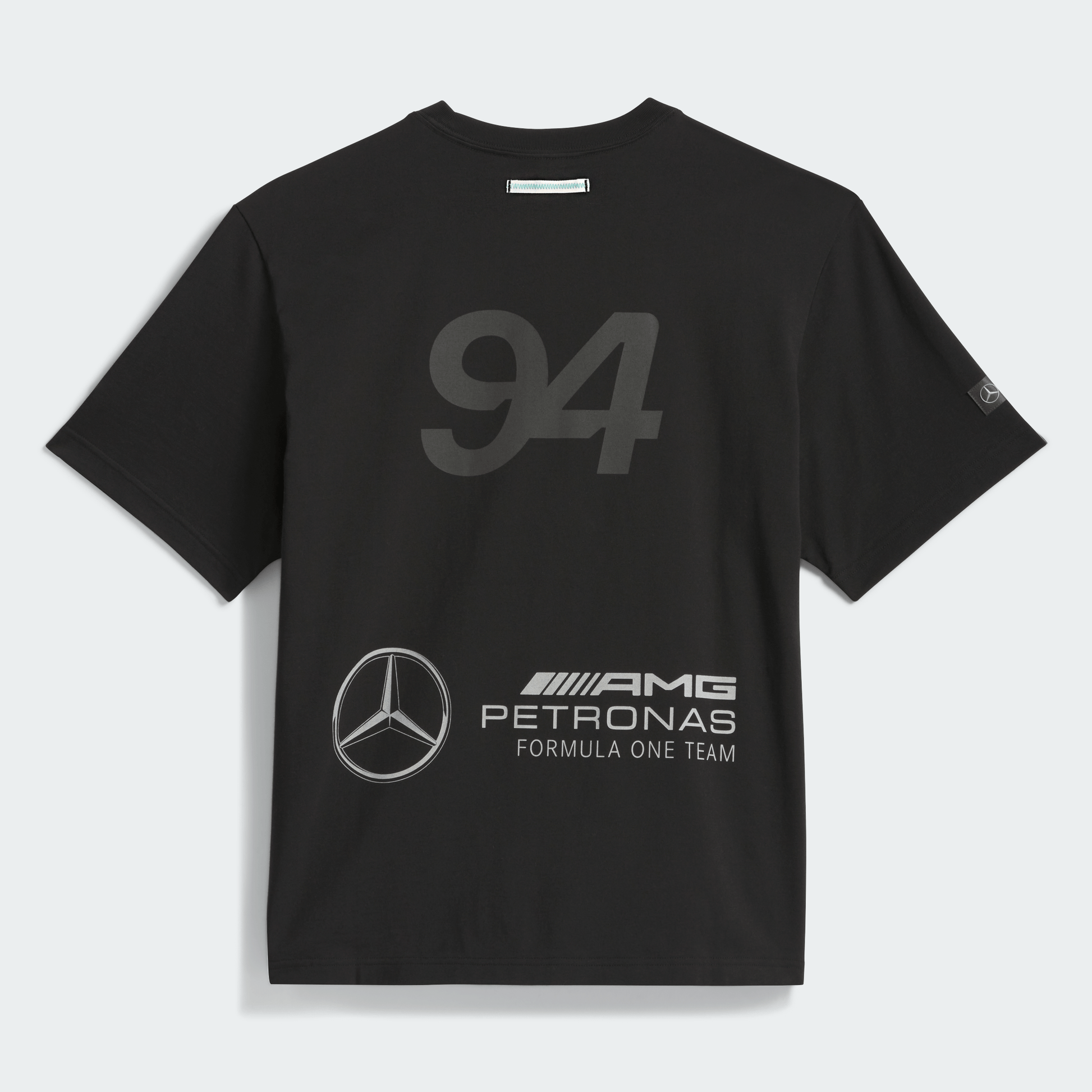 adidas para Bad Bunny x Mercedes - AMG F1 T-shirt Black - BAD BUNNY X ADIDAS