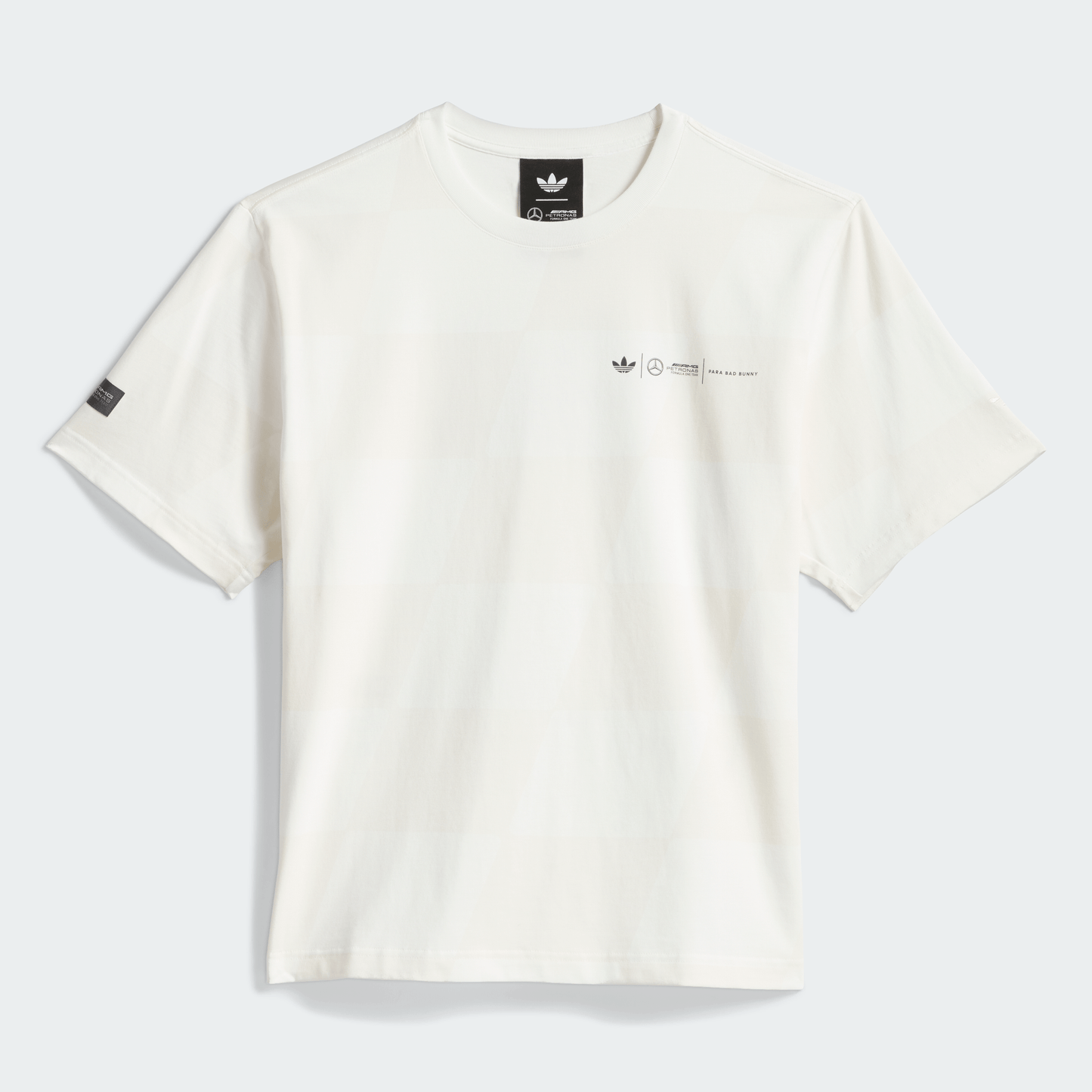 adidas para Bad Bunny x Mercedes - AMG F1 T-shirt White - BAD BUNNY X ADIDAS