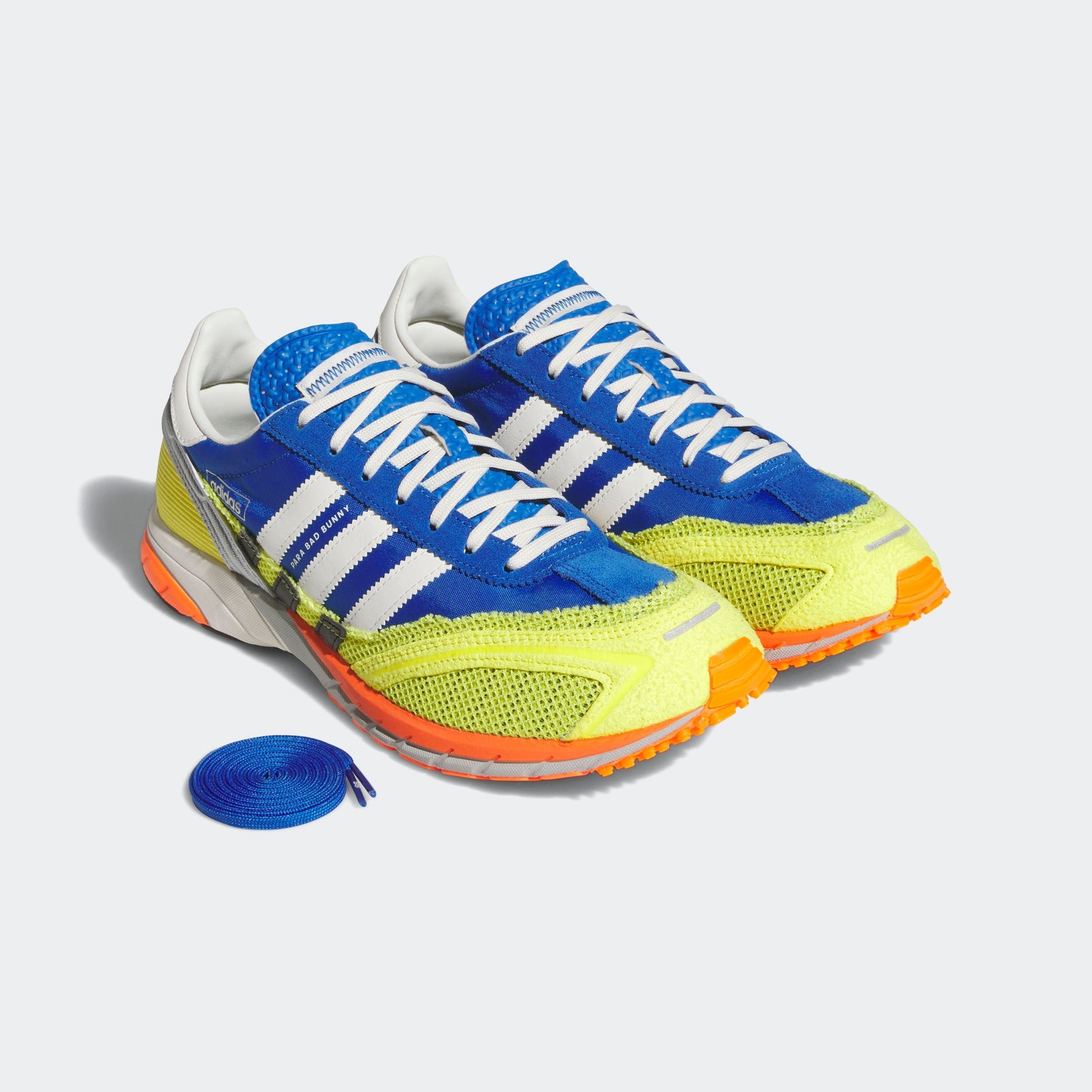 BAD BUNNY ADIZERO SL72 SHOCK YELLOW - BAD BUNNY X ADIDAS