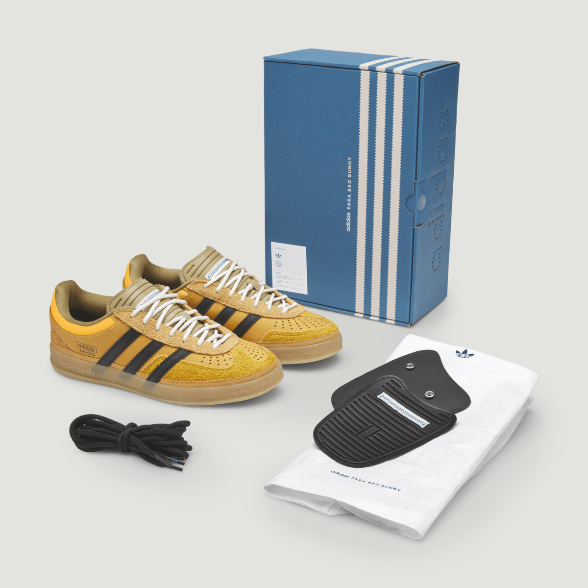 BAD BUNNY GAZELLE INDOOR SOLAR GOLD - Adidas para Bad Bunny