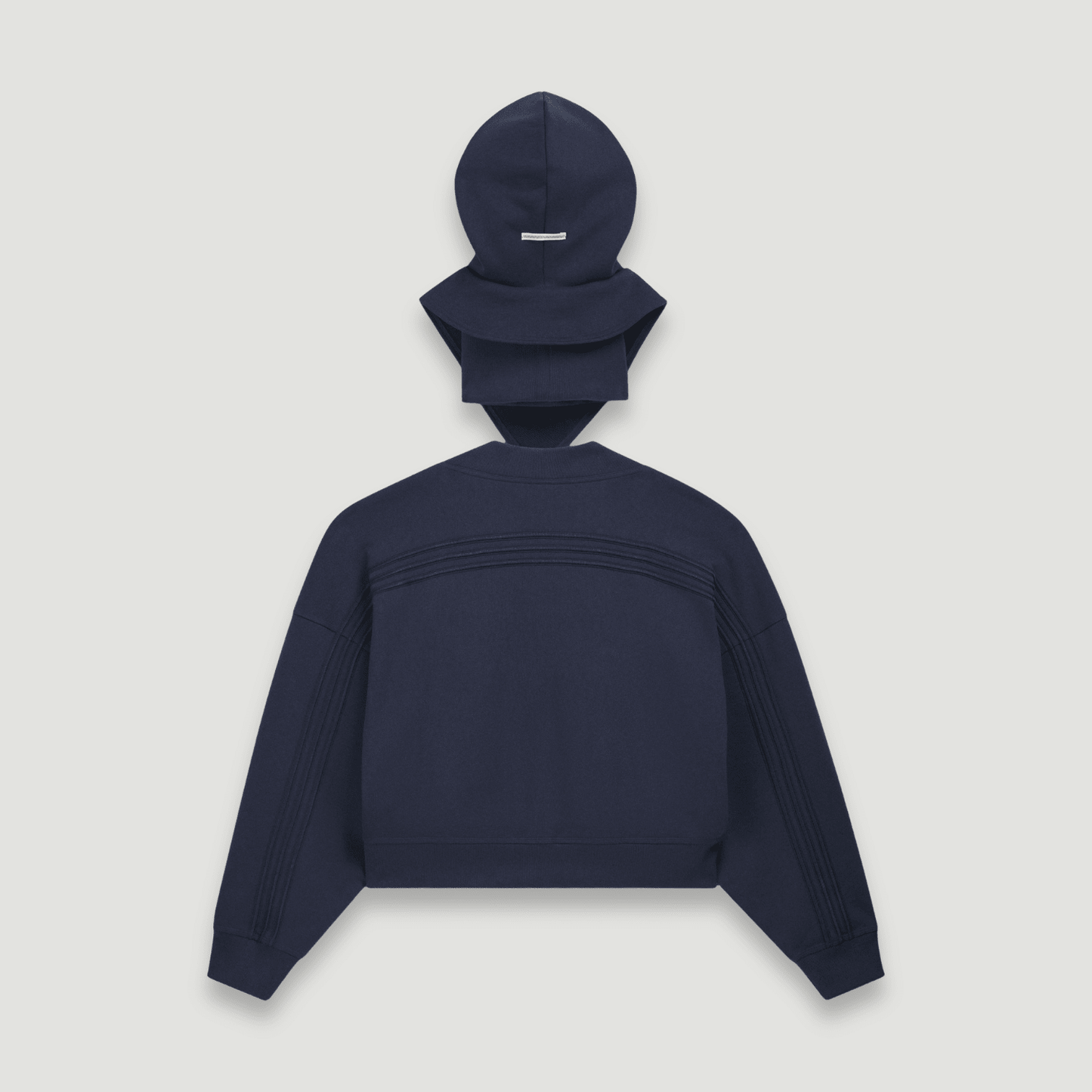 BB CREWNECK & HOODED BALACKLAVA NAVY - Adidas para Bad Bunny