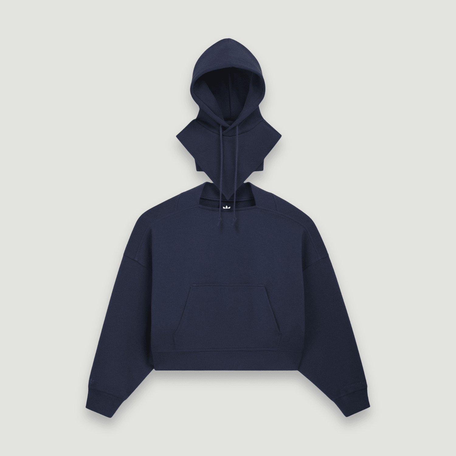BB CREWNECK & HOODED BALACKLAVA NAVY - Adidas para Bad Bunny